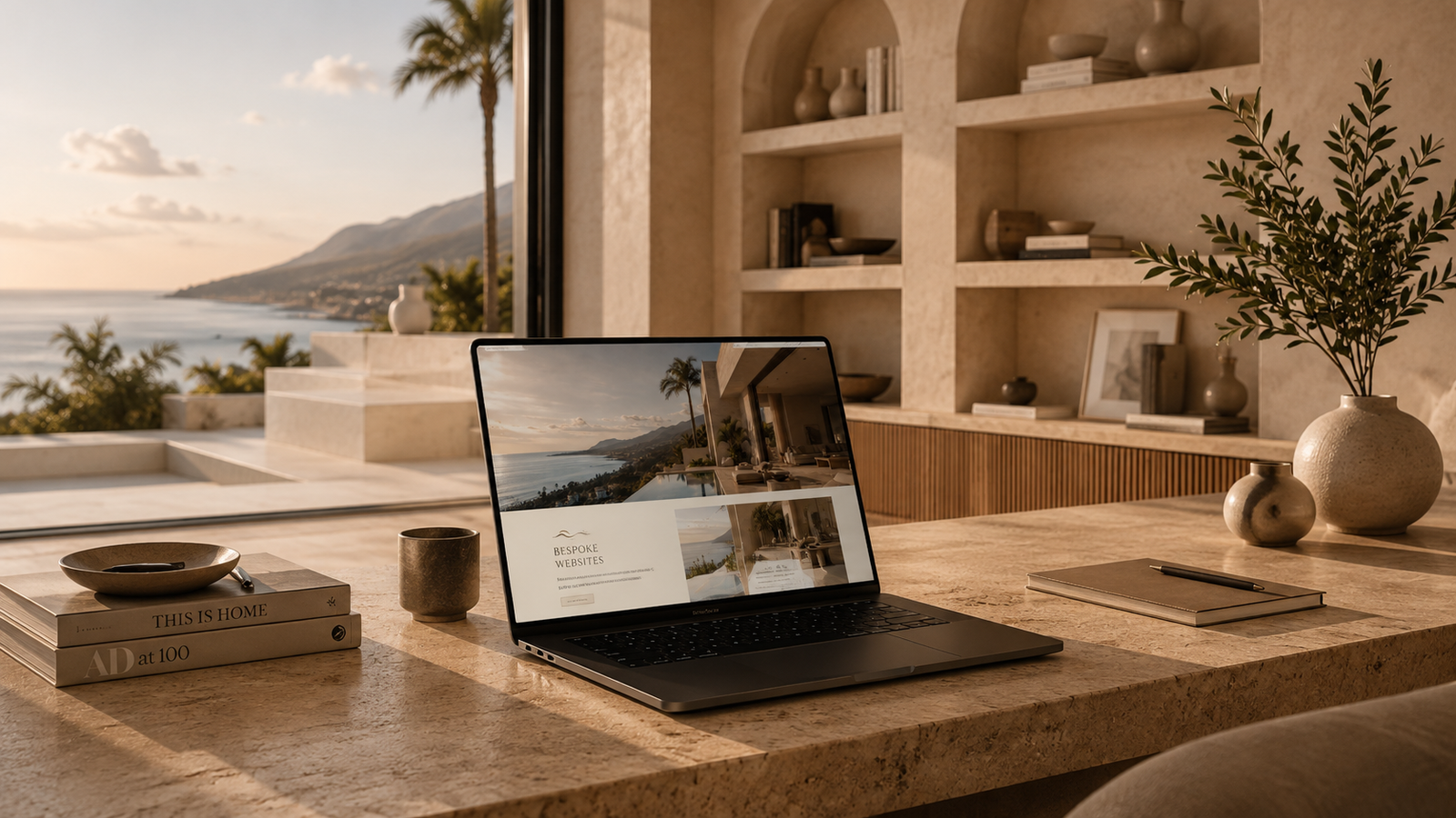 Numa Marbella restaurant and lifestyle website concept