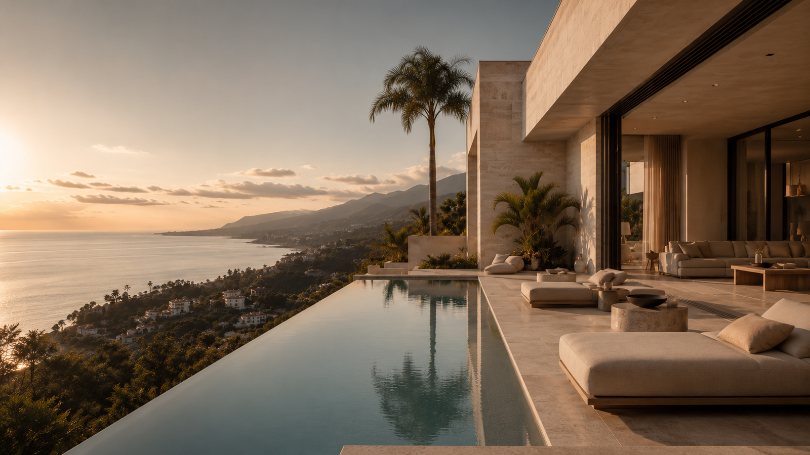 Aurea Properties luxury real estate website concept